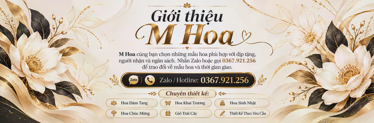 Ảnh bìa Shop hoa tươi Xã Nhơn Phú Vĩnh Long - Chọn hoa theo câu chuyện của bạn